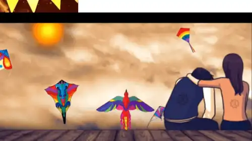 Animated Lohri Greetings WhatsApp Status Video