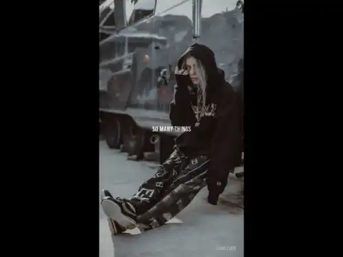 Heart Touching wordds Very Sad Billie Eilish Hollywood Whatsapp Status