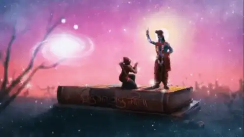 Mahabharat Song-Bhagvat Gita Status-Religious Video-Lord Krishna