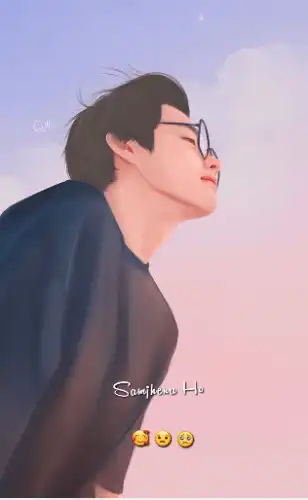 Rag Rag Wo Samaya Mere Status Black Screen-Heart Break Status